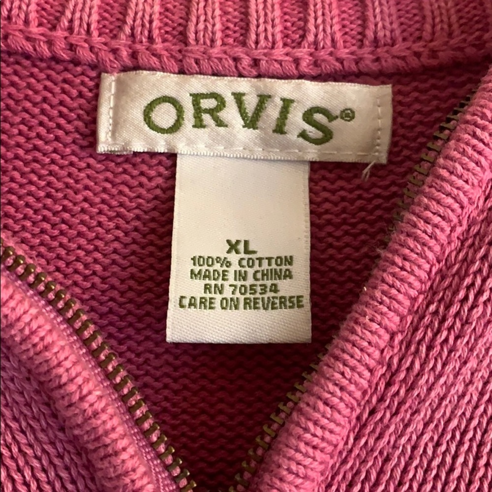 Pink quarter zip - Picture 3 of 4